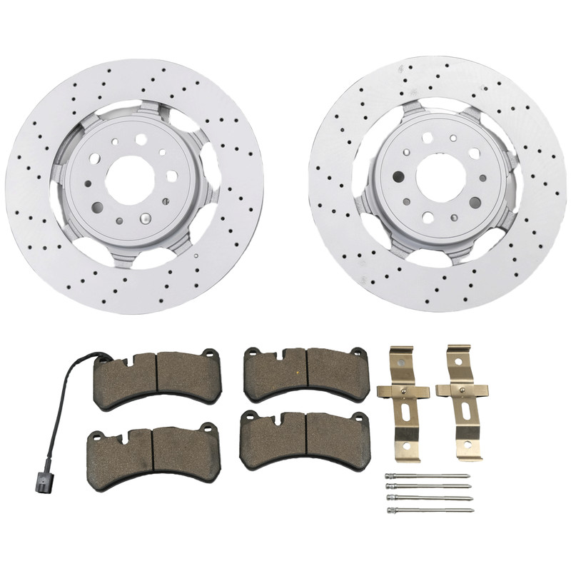 NEW Rotors front brake pads FOR Maserati GranTurismo Gran Turismo Gt #1805