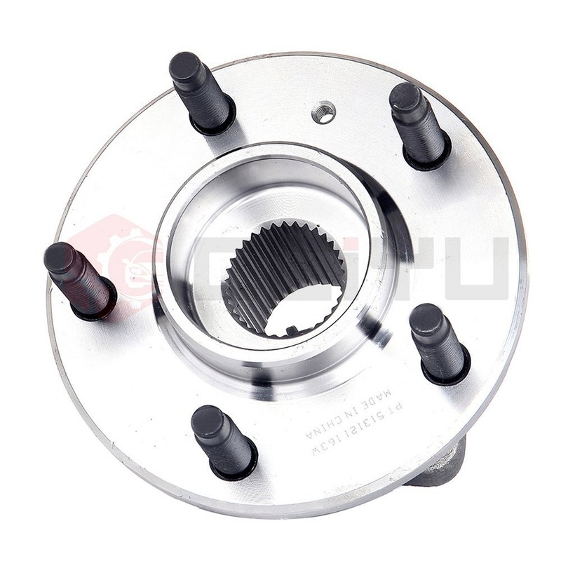 Front Brake Rotors Ceramic Pads Wheel Hub Bearings Kit For 00-2004 Buick LeSabre gallery