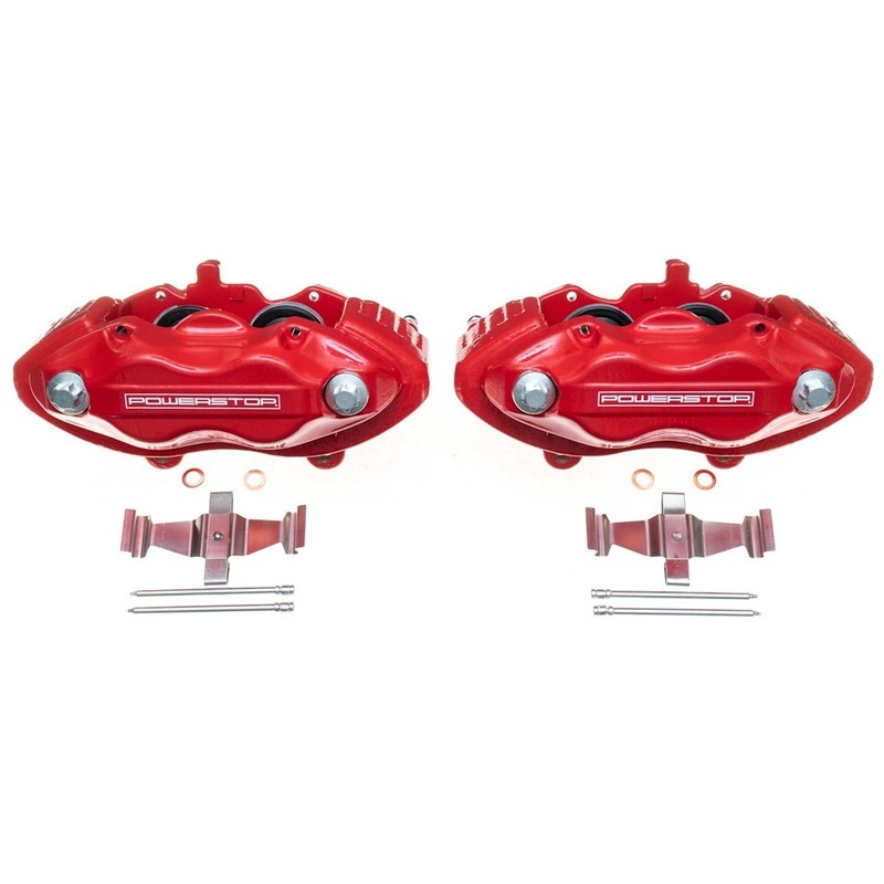 Powerstop Front 360mm Discs Calipers Pads Kit for 300 Challenger Charger Magnum gallery