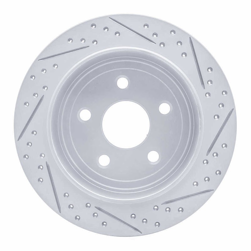 DFC Geoperformance Rotor - Drilled & Slotted fits 2007-2018 Jeep Wrangler Wrangl gallery