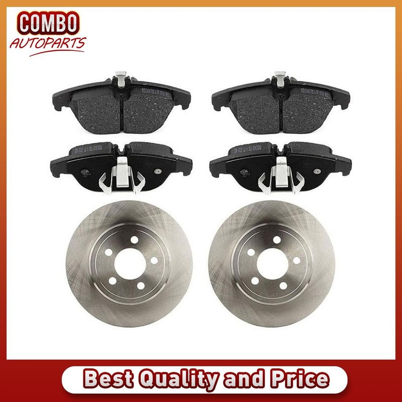 New Rear Brake Rotors Brake Pads fits 2012 Mercedes-Benz C180