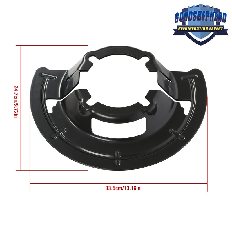 For Ford F-250 F-350 F-450 F-550 Super Duty 1999-04 Front Side Brake Dust Shield gallery