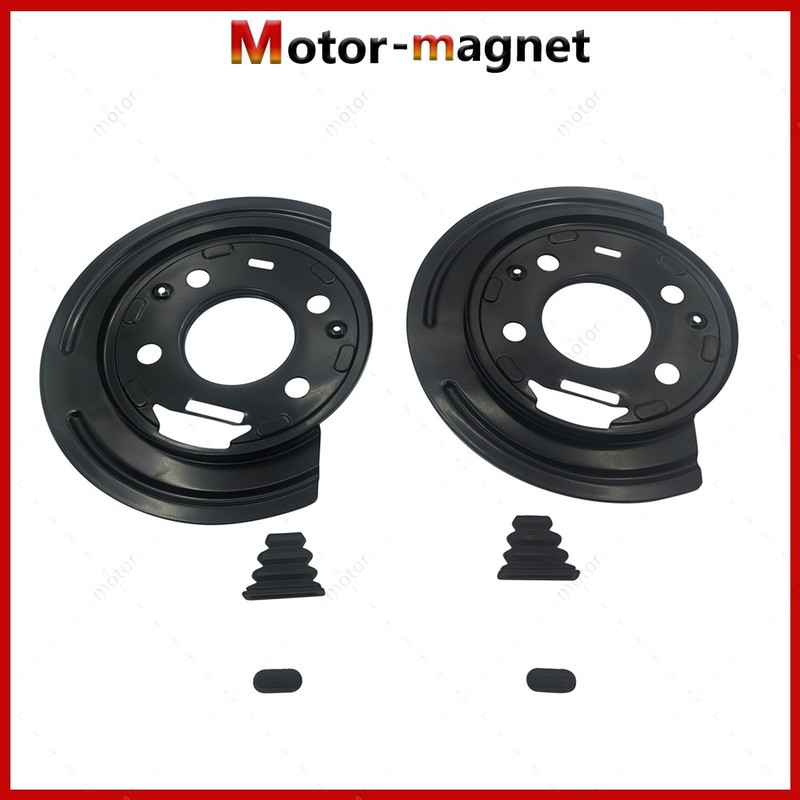 2Pcs For 1999-06 Chevy Avalanche Express Brake Backing Plate Dust Shield 924-223