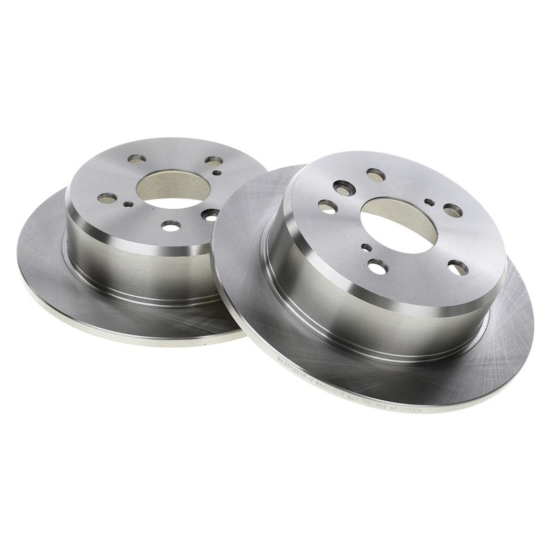 Brake Disc and Pad Kits 2-Wheel Set Rear for Toyota Camry 2001-2002 gallery