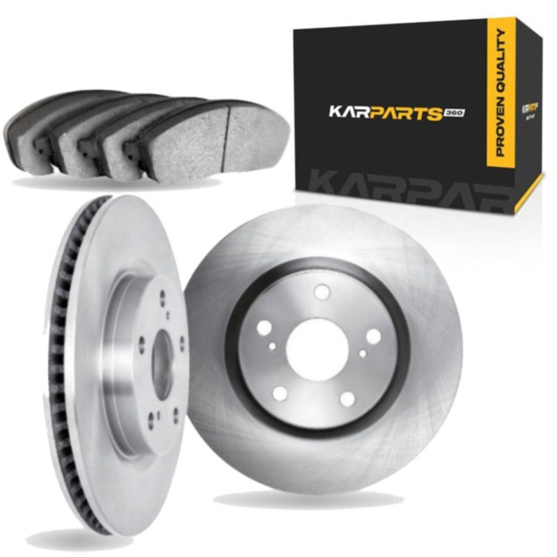 For Lincoln Navigator 1998-2002 Brake Rotor Set Front | Excluded Calipers Plain