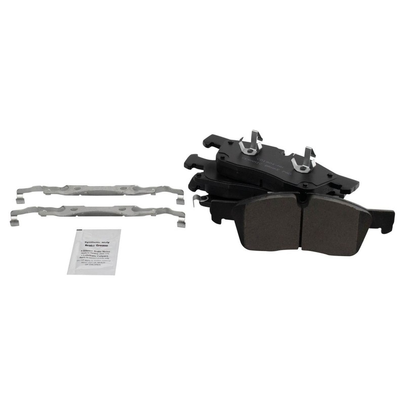 TRQ Front Ceramic Brake Pad & Performance Rotor Kit for Durango Grand Cherokee gallery