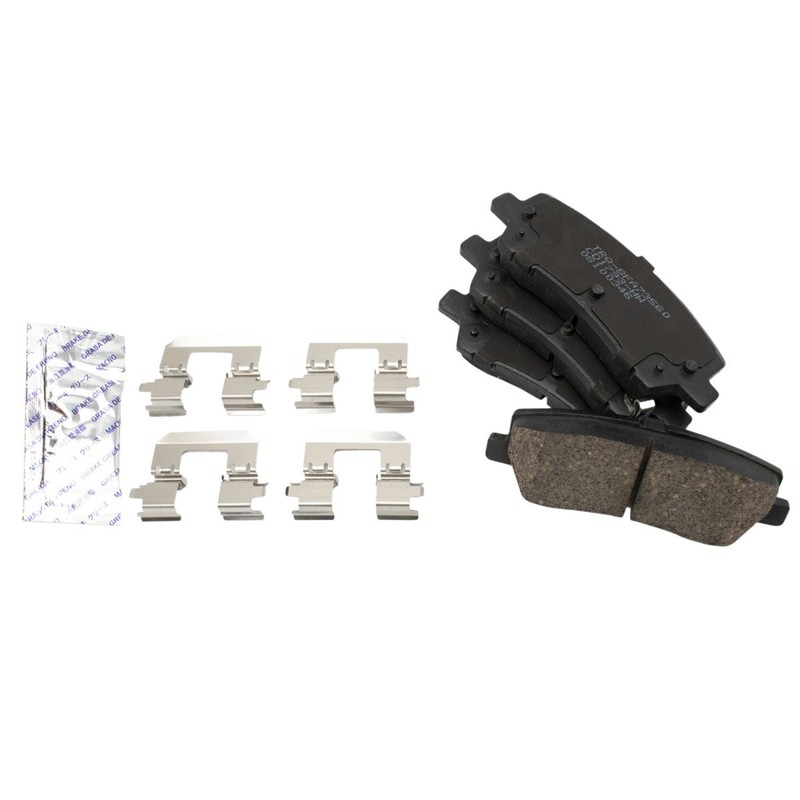 Rear Ceramic Brake Pads & Performance Drilled Slotted Zinc Rotors for Mustang gallery