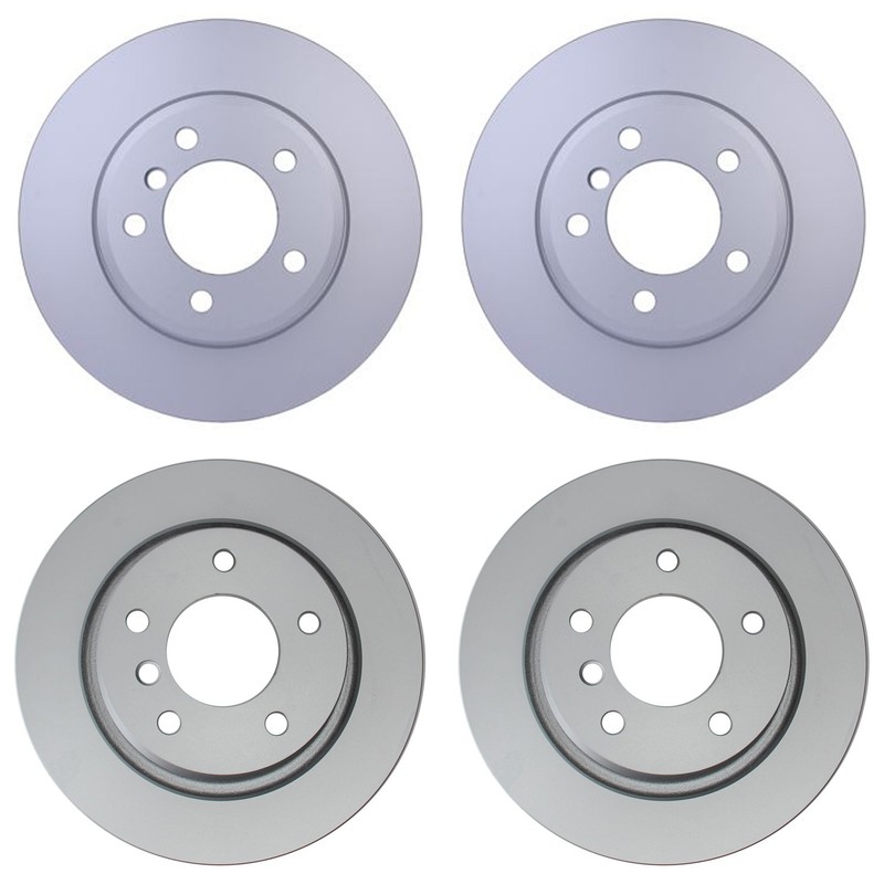 Hella Front 300mm Rear 294mm Brake Vented Rotors Kit For BMW E85 Z4 Convertible