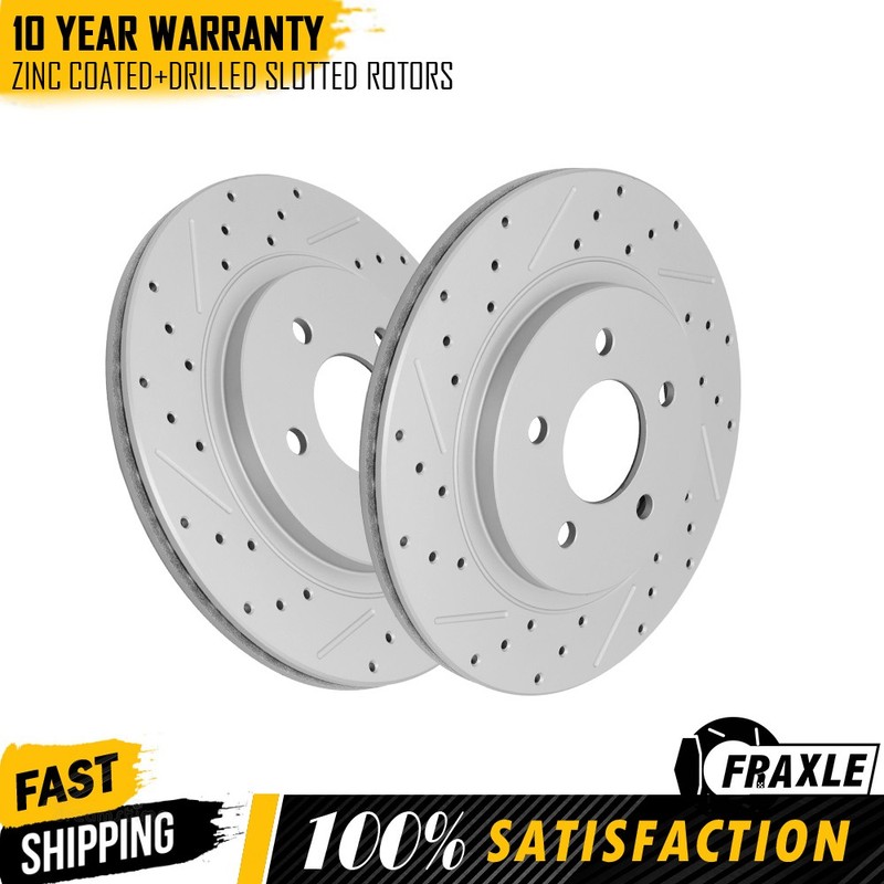 300mm Rear Brake Disc Rotors Set For Ford Mustang 2005 2006 2007 2008 2009-2012