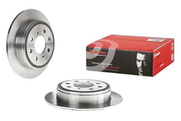 2x Brake Discs Pair Solid fits HONDA CIVIC EK3, Mk3 1.5 Rear 94 to 01 239mm Set gallery