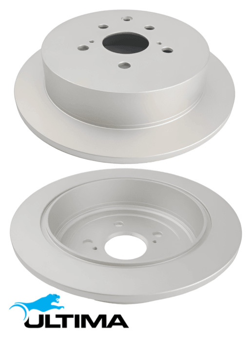 ULTIMA REAR SOLID DISC BRAKE ROTOR SET FOR LEXUS 2GR-FE 2GR-FXE 3.5L V6 OD 309MM