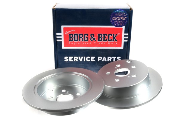 2x Brake Discs Pair Solid fits TOYOTA CELICA 1.8 Rear 99 to 05 269mm Set B&B New gallery
