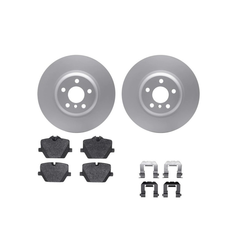 Disc Brake Pad and Set | Cast Iron | Vented | Ceramic Pads | Plain Rotor Style gallery