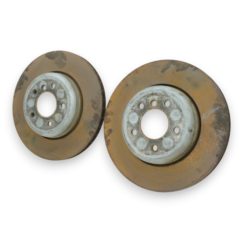 04-10 BMW 645i 650i E63 E64 Rear LH RH 345x24mm Brake Disc Rotor 34216763827 OEM gallery