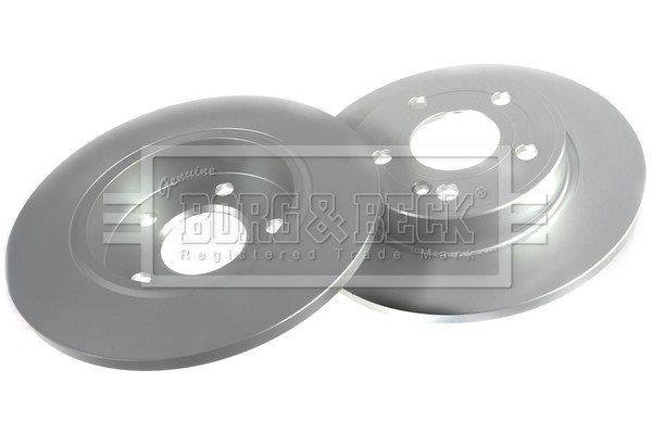 2x Brake Discs Pair Solid fits MERCEDES A180 V177, W177 1.3 Rear 2018 on 276mm gallery