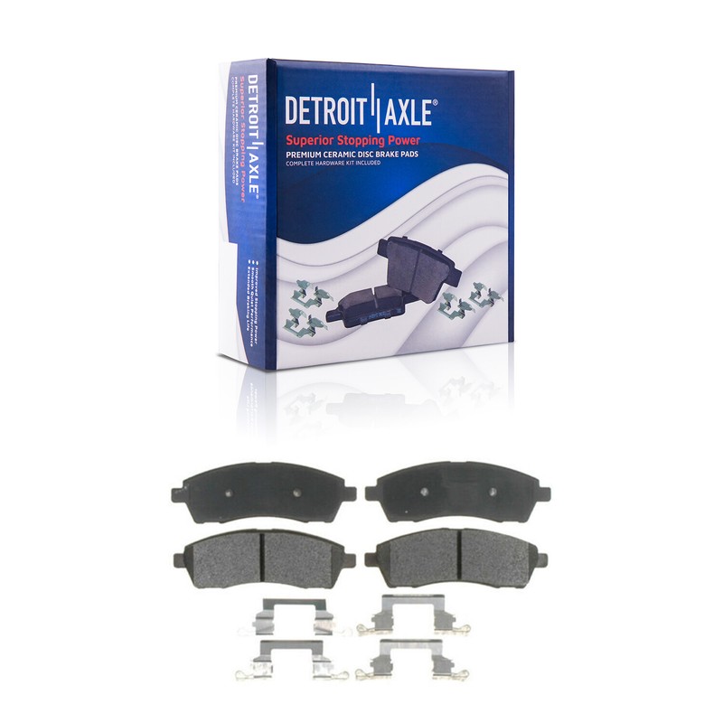 Rear Disc Rotors + Brake Calipers & Brake Pads for 2000-2004 Ford F-250 F-350 SD gallery