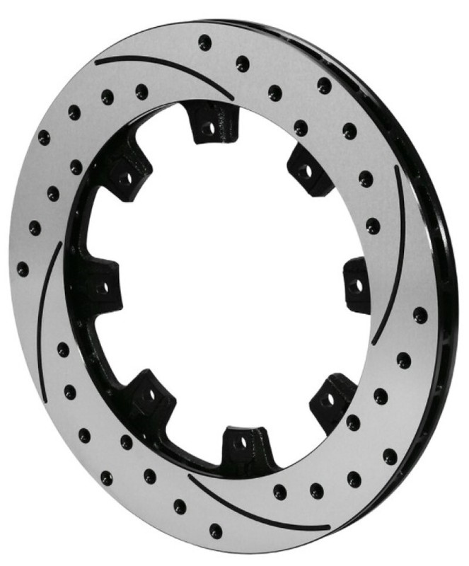 Wilwood For Rotor-UL32 Iron LH-SRP BLK Drl 12.19 X .810 – 8 On 7.00in