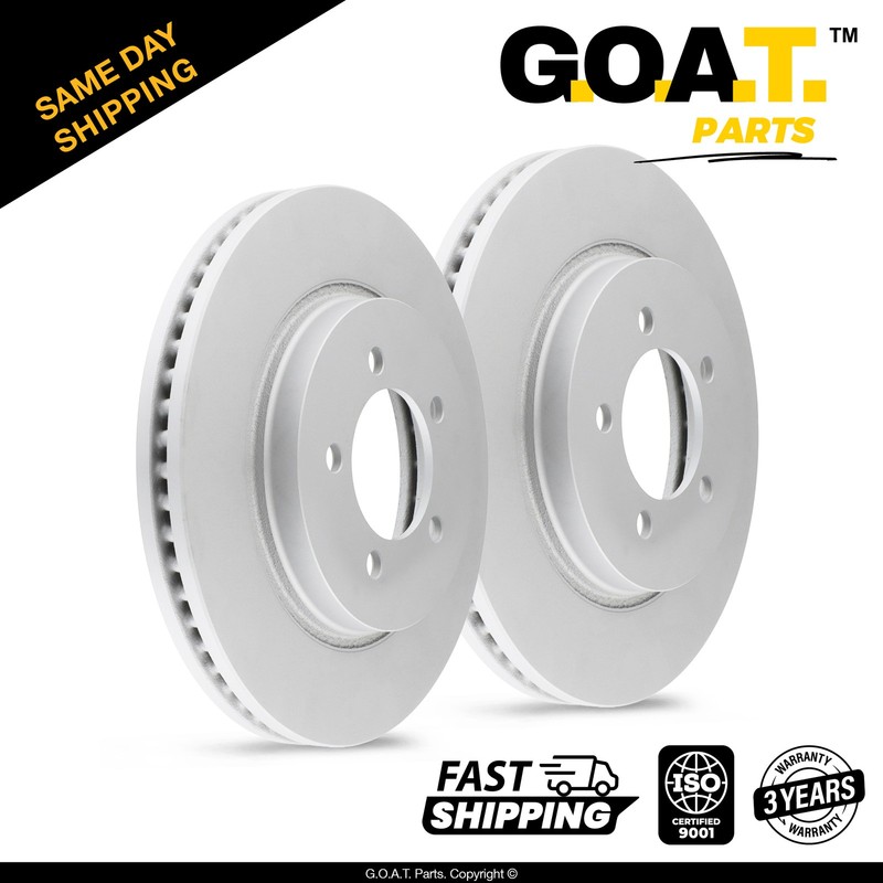 Front Brake Rotor Set for 06-10 Mercury Mountaineer Ford Explorer/Sport 12.01 in