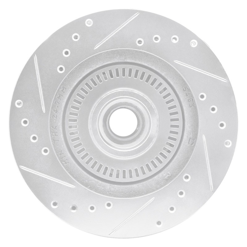 For Lincoln Continental 87 Brake Rotor DFC Premium Drilled & Slotted Front gallery
