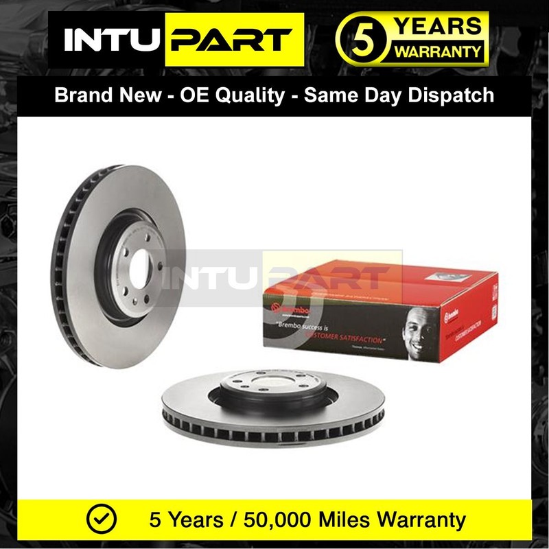 Fits Audi A4 2015- A5 2016- Q5 2016- Q7 2015- Intupart Front Brake Disc