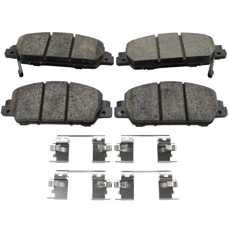 DuraGo Front Rotor TRW Pro & Ceramic Disc Brake Pad Kit For Honda Accord HR-V L4 gallery