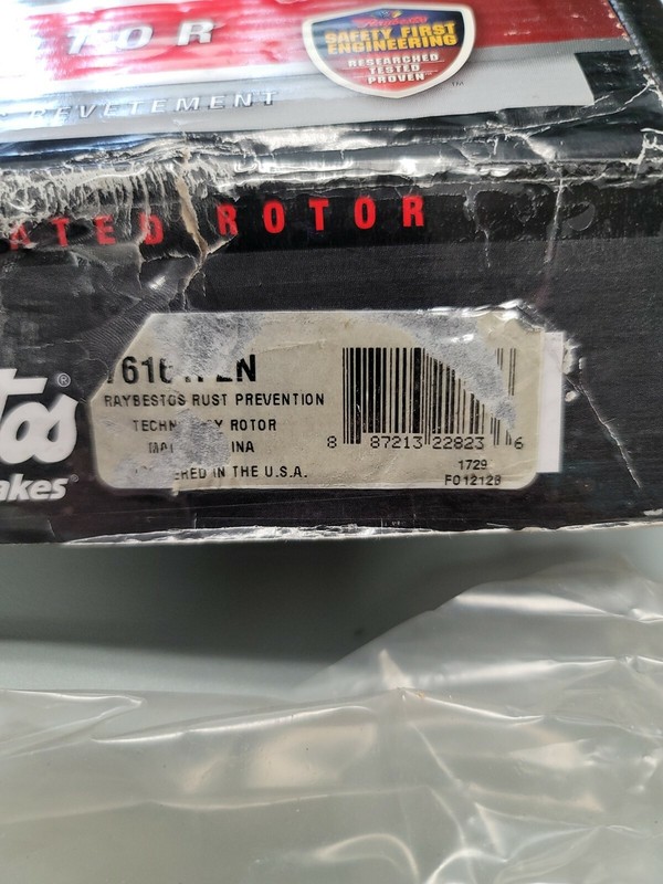 Premium Disc Brake Rotor-Element3 Coated Rotor Front Raybestos 76161FZN gallery