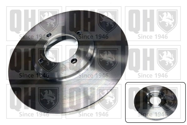 2x Brake Discs Pair Solid fits FORD ESCORT Mk2 1.1 Front 75 to 80 245mm Set QH gallery