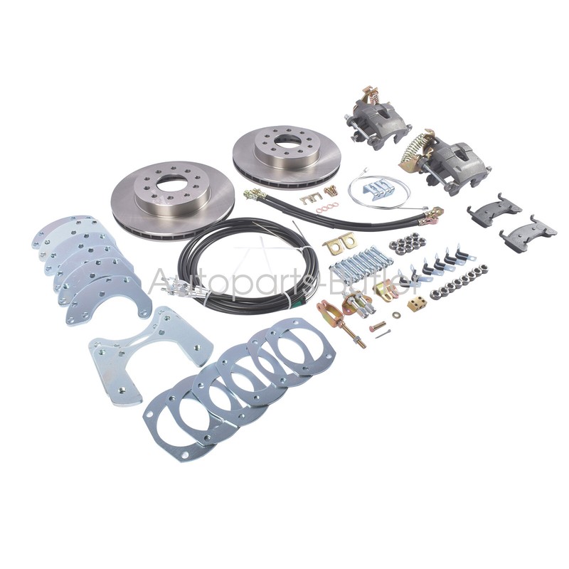 Complete Disc Brake Conversion Kit for Ford 9 Inch Housings and 8 Inch Rear Ends gallery