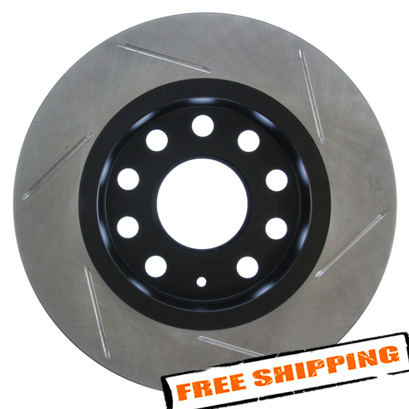 StopTech Sport Slotted 1-Piece Rear Brake Rotor for 11-18 Volkswagen Jetta gallery