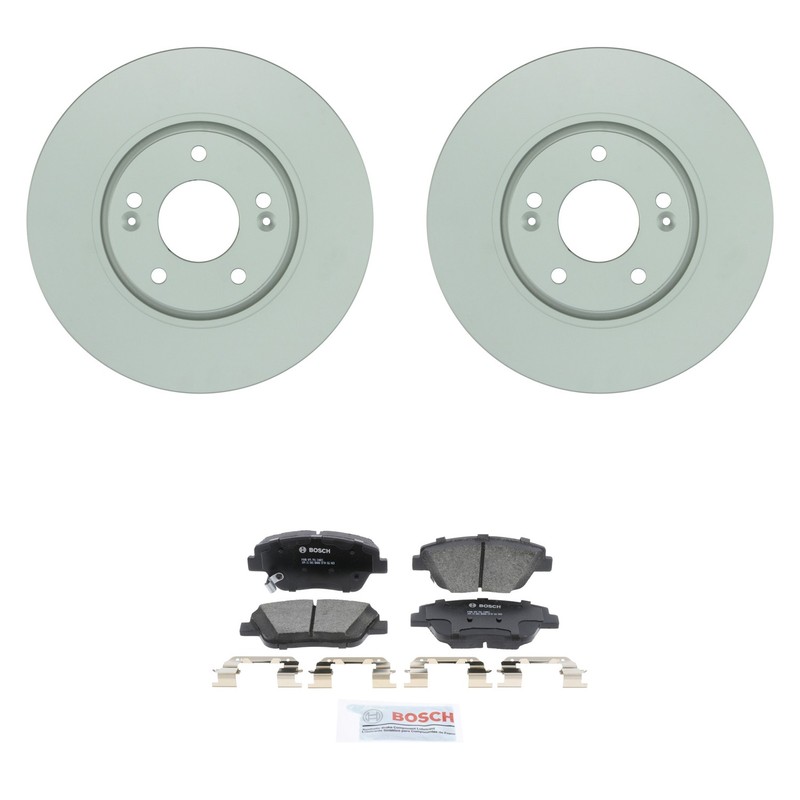 Bosch Disc Brake Rotor Kit For Hyundai Sonata Optima Kia Optima