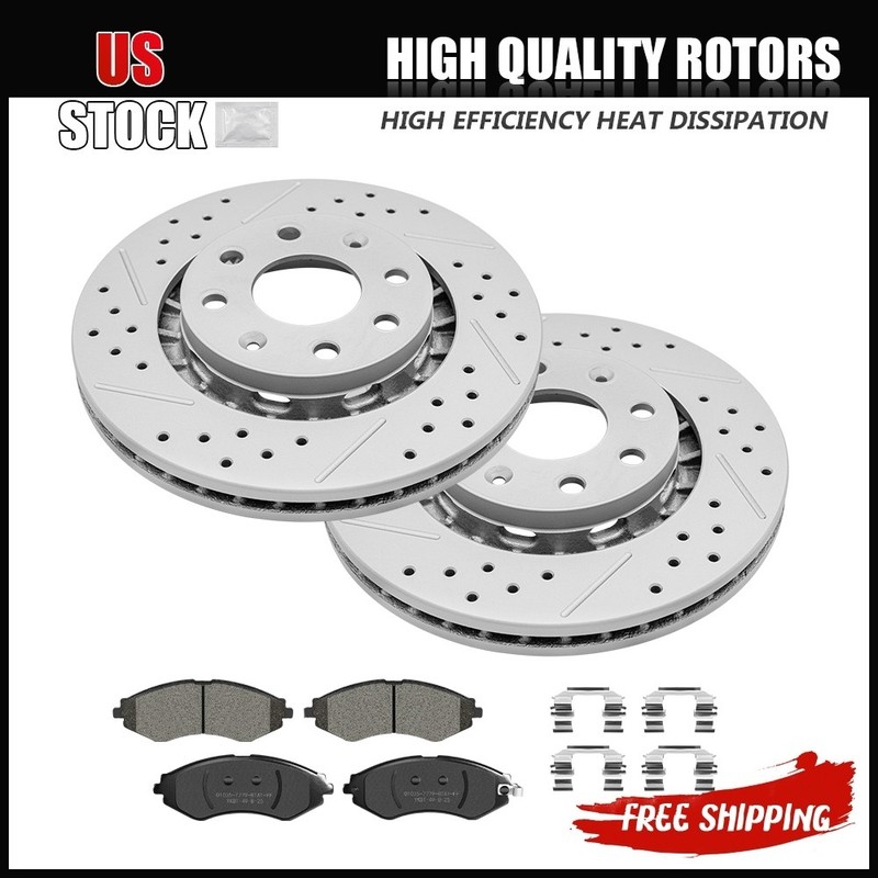 Front Brake Rotors Ceramic Pads for Chevy Aveo Spark Pontiac G3 Wave Wave5 Swift