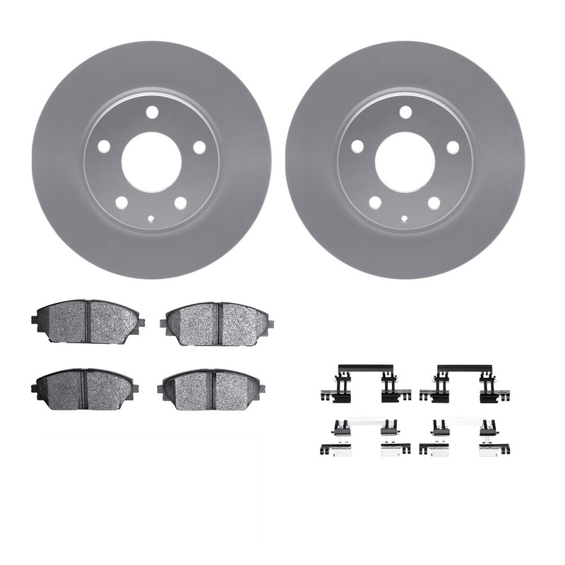 Dynamite Friction Disc Brake Kit for Mazda CX-3, 3, 3 Sport 4312-80040