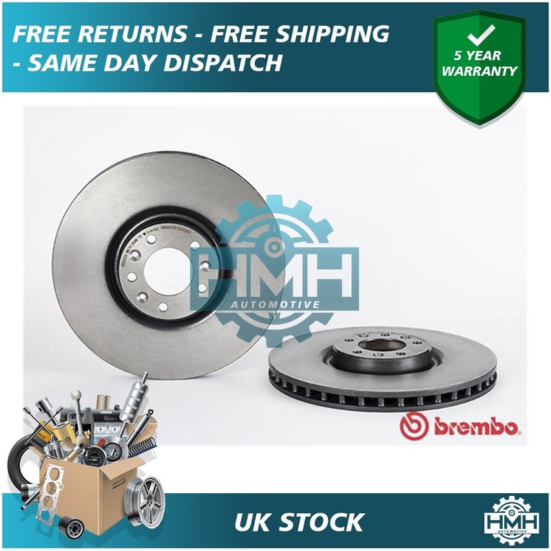 Fits Peugeot 508 SW 1.6 HDi 2.0 2.2 3.0 + Other Models HMH Front Brake Disc