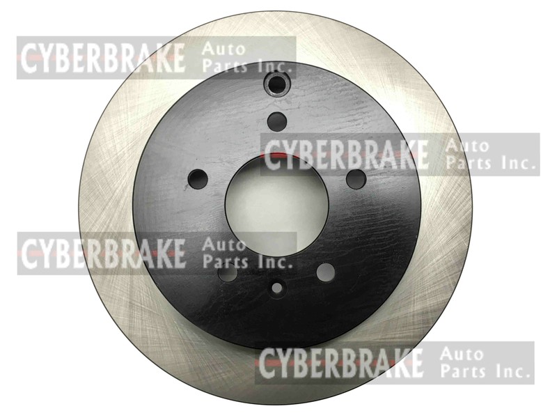 55147E Rear Premium Black E-Coat Rotor Pair of 2 gallery