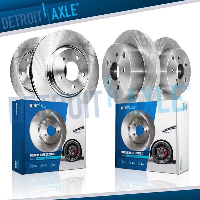 275mm Front and 290mm Rear Brake Rotors Kit fit for 2012 – 2018 Toyota Prius V