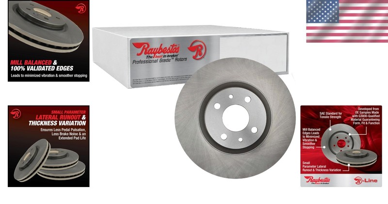 Precision Machined Disc Brake Rotor for 02-04 Honda CR-V - Cast Iron Durability gallery