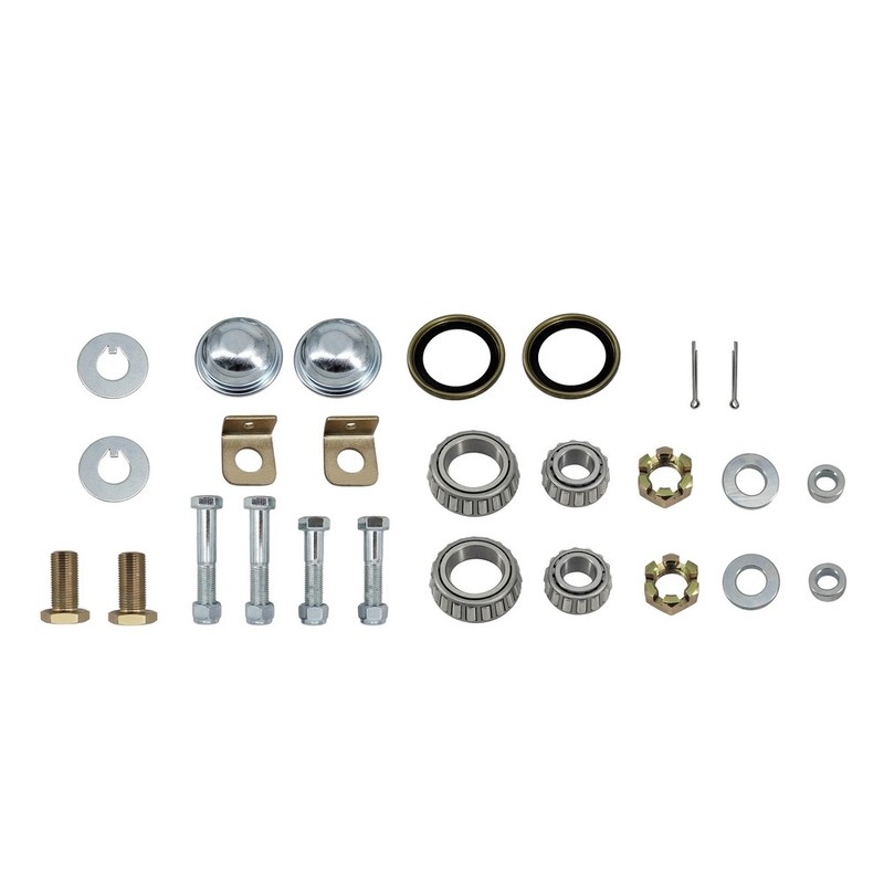 Front Brake Kit Deluxe Drilled/Slotted for Chevy Full-size Car 55 56 57/59-1964 gallery