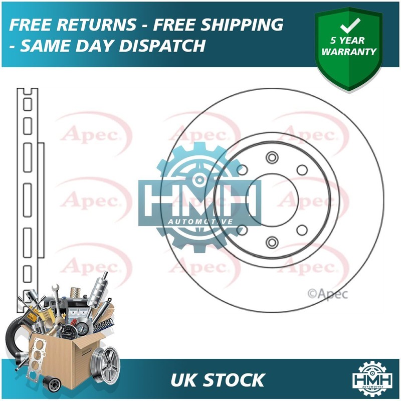 Fits Peugeot Citroen Vauxhall Opel Brake Disc Front Poppy #2 424984