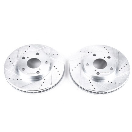 Auto Plus/PowerStop JBR712XPR Drums and Rotors - Disc Brake Rotor, Front gallery