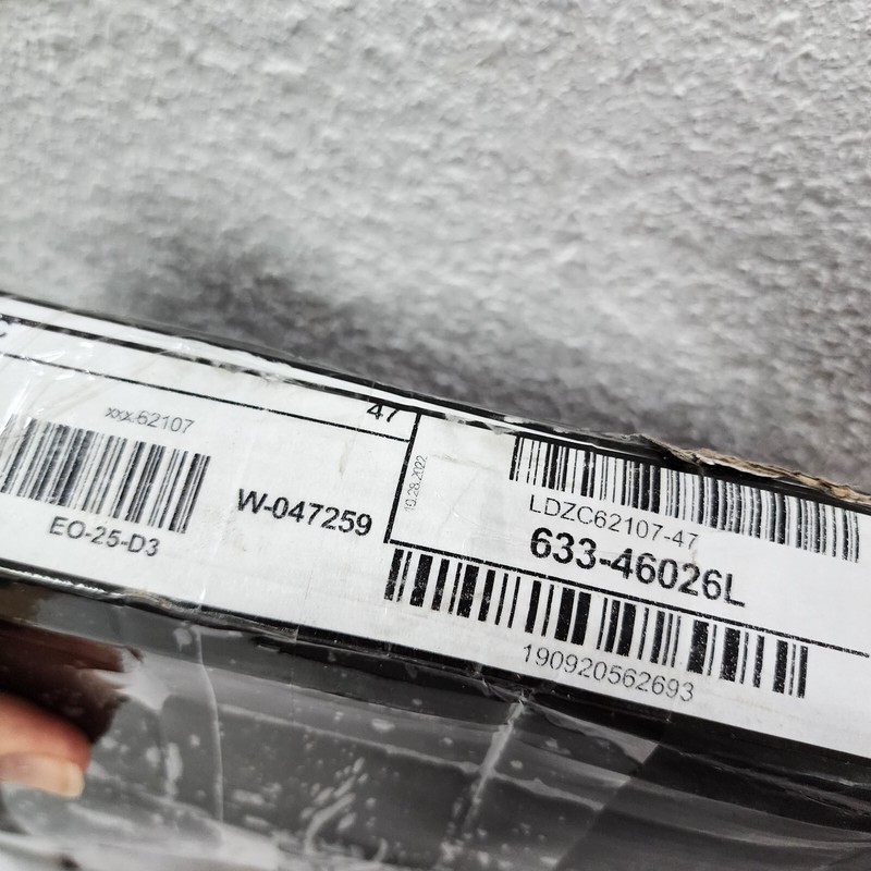 Dynamic Friction 633-46026L - Drilled and Slotted Black Zinc Brake Rotor gallery