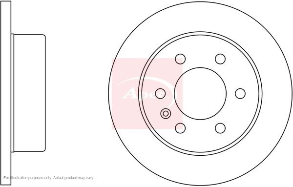 2x APEC Rear Brake Discs Fits VW CRAFTER 30-35 Bus (2E 120kW/163HP/1968cc gallery