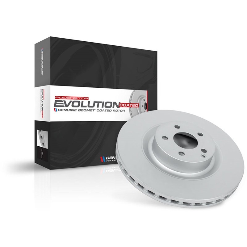 JBR1156EVC Powerstop Brake Disc Rear Driver or Passenger Side Right Left for