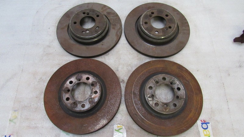 2000-2006 BMW E46 M3 S54 Front & Rear Brake Disc Rotor Set OEM A-11979