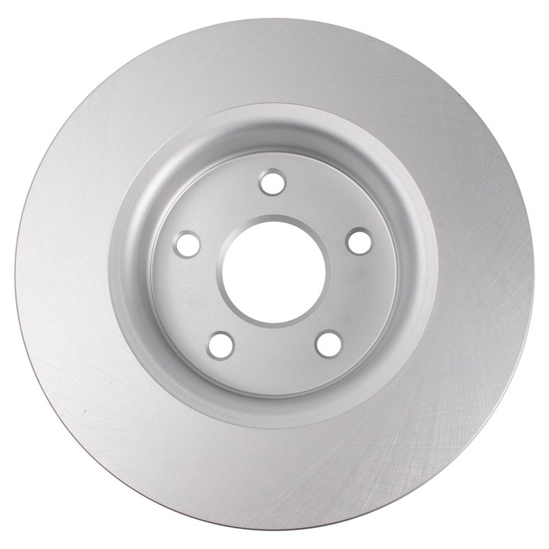 TRQ Front & Rear Ceramic Brake Pad & Coated Rotor Kit for Jeep Grand Cherokee gallery