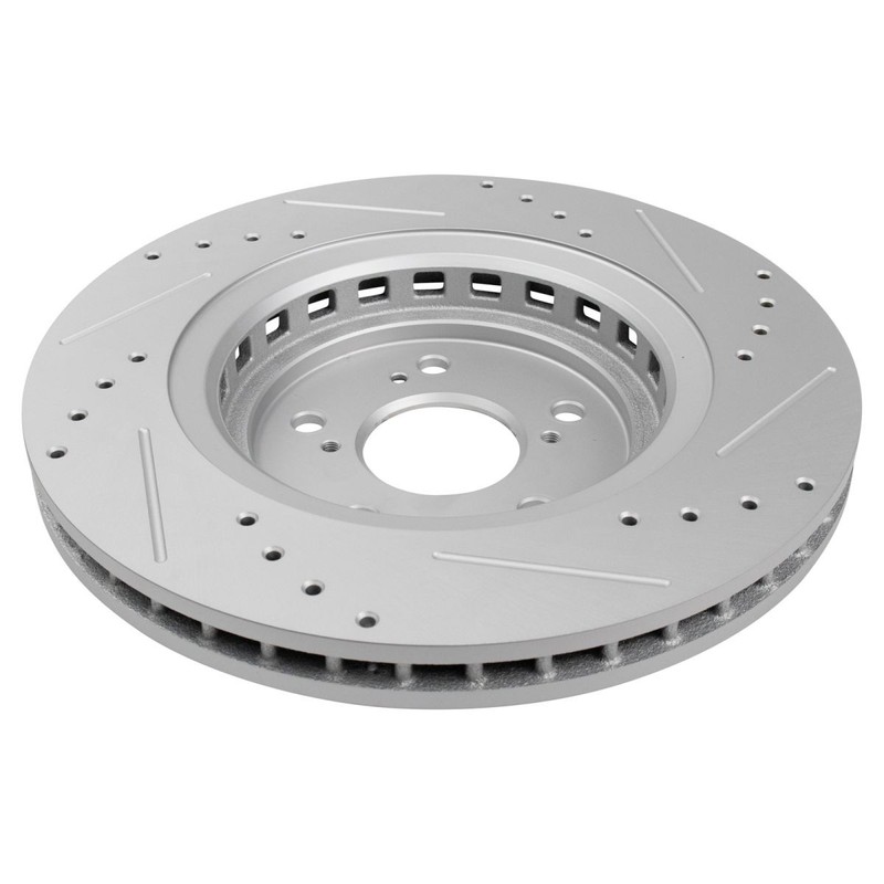 TRQ Performance Front and Rear Brake Pad & Rotor Kit Fits 14-16 Acura MDX gallery