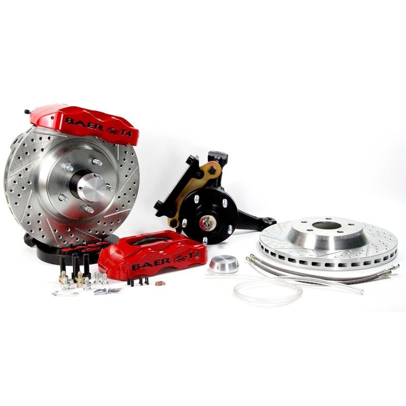 Baer Brakes 4301397B 13″ Track4 Brake Sys FF Blk 70-81 F-body