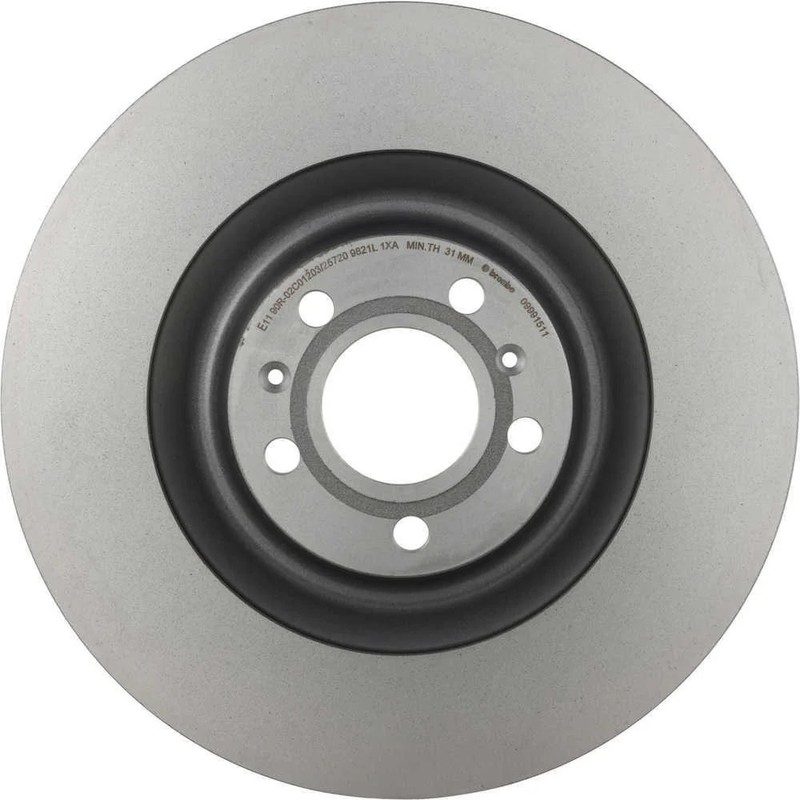Front UV Coated Disc Brake Rotor 360 mm Brembo 09.9915.11 for Audi A8