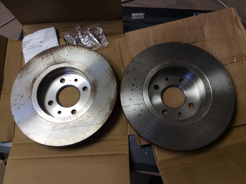 Renault Laguna Megane Kangoo Motaquip 2x Front Coated Brake Discs LVBE237Z gallery