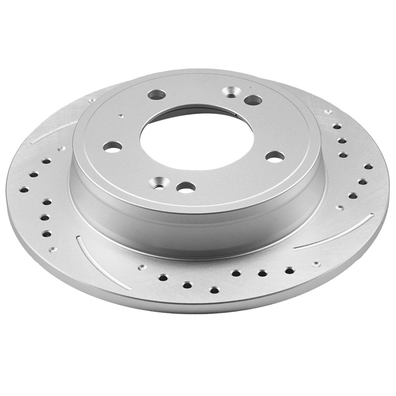 Front & Rear Brake Rotors Ceramic Pads Kit for Hyundai Veloster 2012 2013 - 2017 gallery