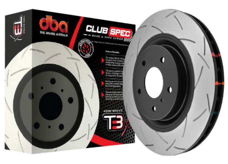 DBA 2020+ for Chevrolet Corvette C8 J55 Z51 Front Slotted 4000 Series Rotor